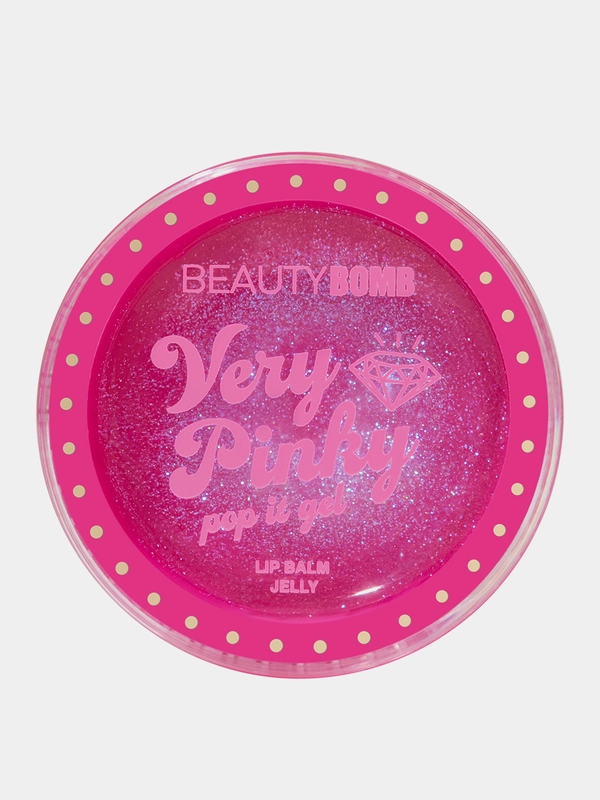 Бальзам-желе для губ Beauty Bomb Very pinky pop it gel, тон 01, 6 г