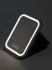 Розовый косметическое зеркало-планшет для макияжа со светодиодной LED подсветкой