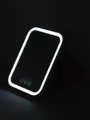 Розовый косметическое зеркало-планшет для макияжа со светодиодной LED подсветкой
