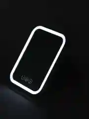 Белый косметическое зеркало-планшет для макияжа со светодиодной LED подсветкой
