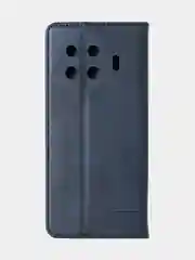 Синий чехол-книжка для Tecno Spark 20 Pro Plus из высококачественной искусственной кожи