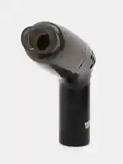 Черный автомобильный беспроводной пылесос, со сменными насадками