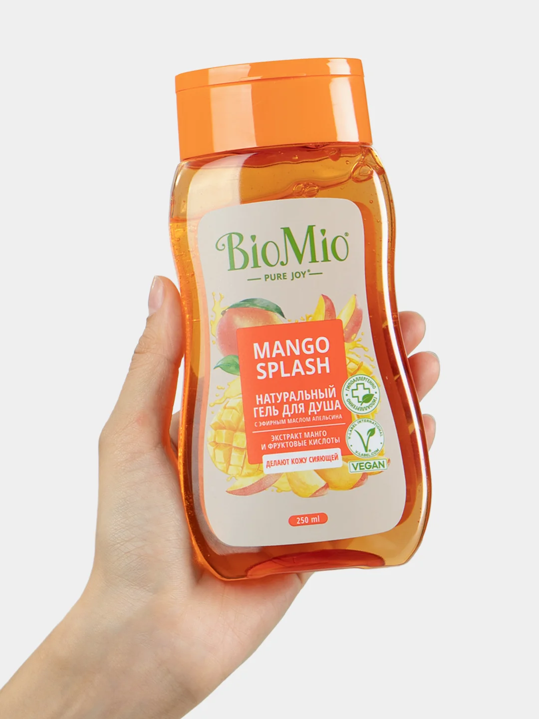 Гель для душа BioMio Манго, 250 мл