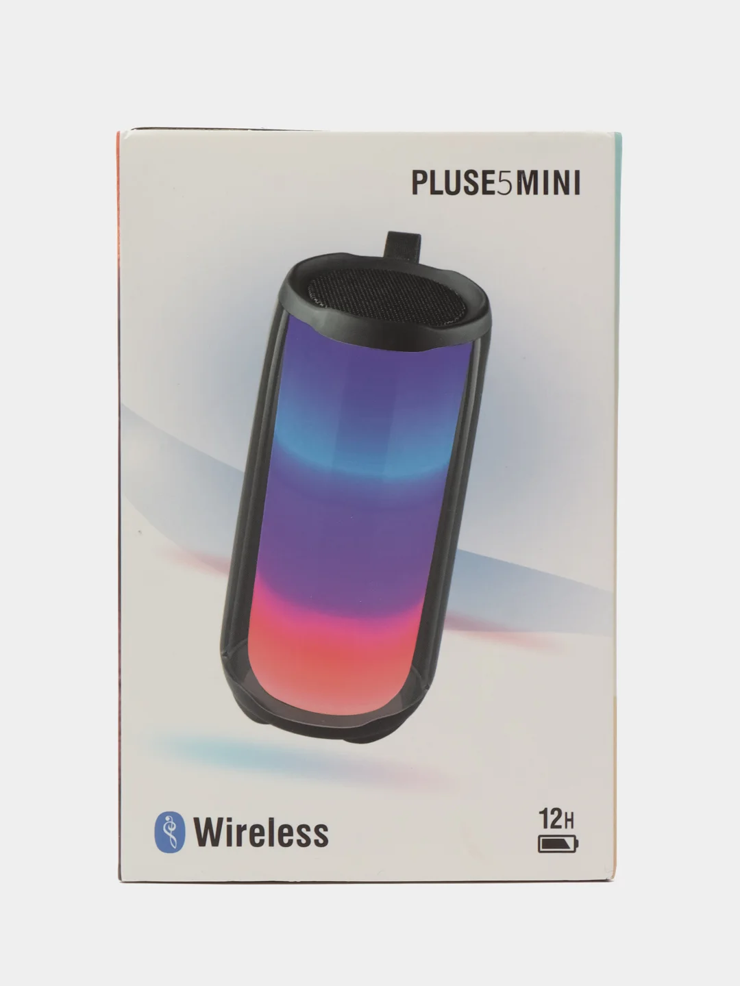 Колонка беспроводная с RGB подсветкой, Bluetooth, Usb, MicroSD