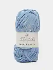 Пряжа плюшевая Wolans Bunny Shine Mix № 15