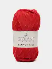 Пряжа плюшевая Wolans Bunny Shine Mix № 16