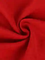 Красный чехол наволочка на декоративную подушку, на молнии, 35x35 см, канвас