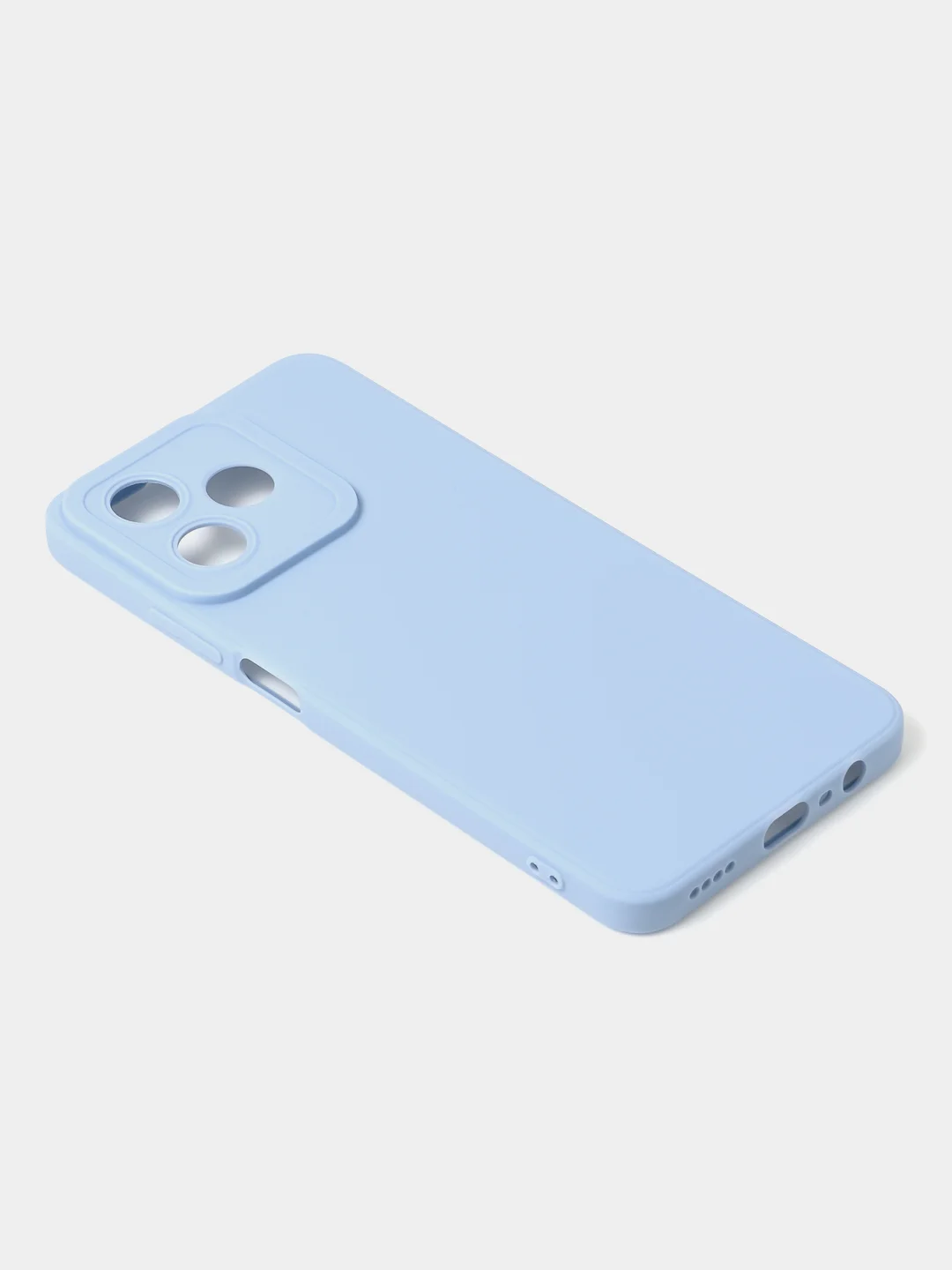 Голубой чехол для Realme Note 50 / Realme C51 / Realme C53 / Realme Narzo N53 книжка, накладка