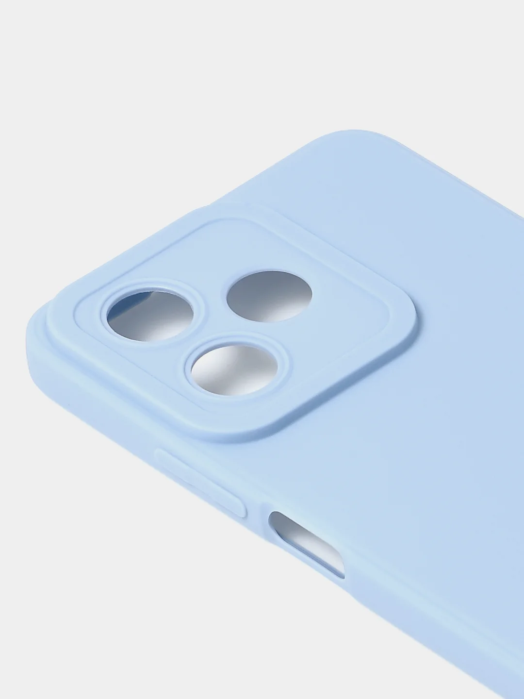 Голубой чехол для Realme Note 50 / Realme C51 / Realme C53 / Realme Narzo N53 книжка, накладка