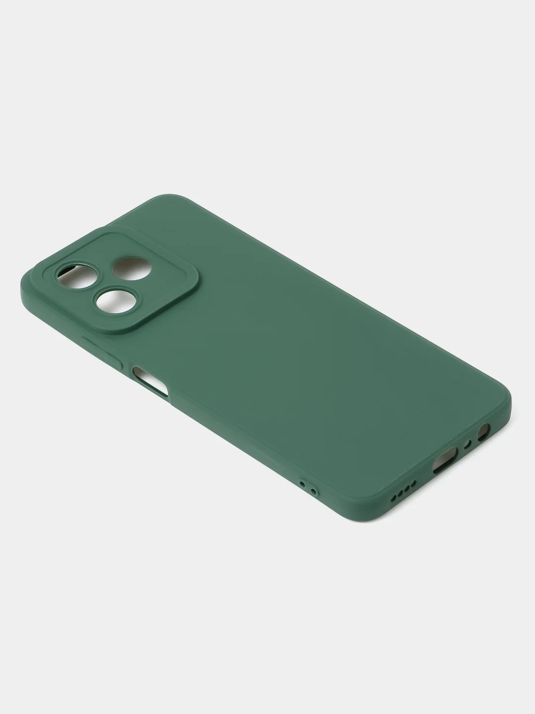 Зеленый чехол для Realme Note 50 / Realme C51 / Realme C53 / Realme Narzo N53 книжка, накладка