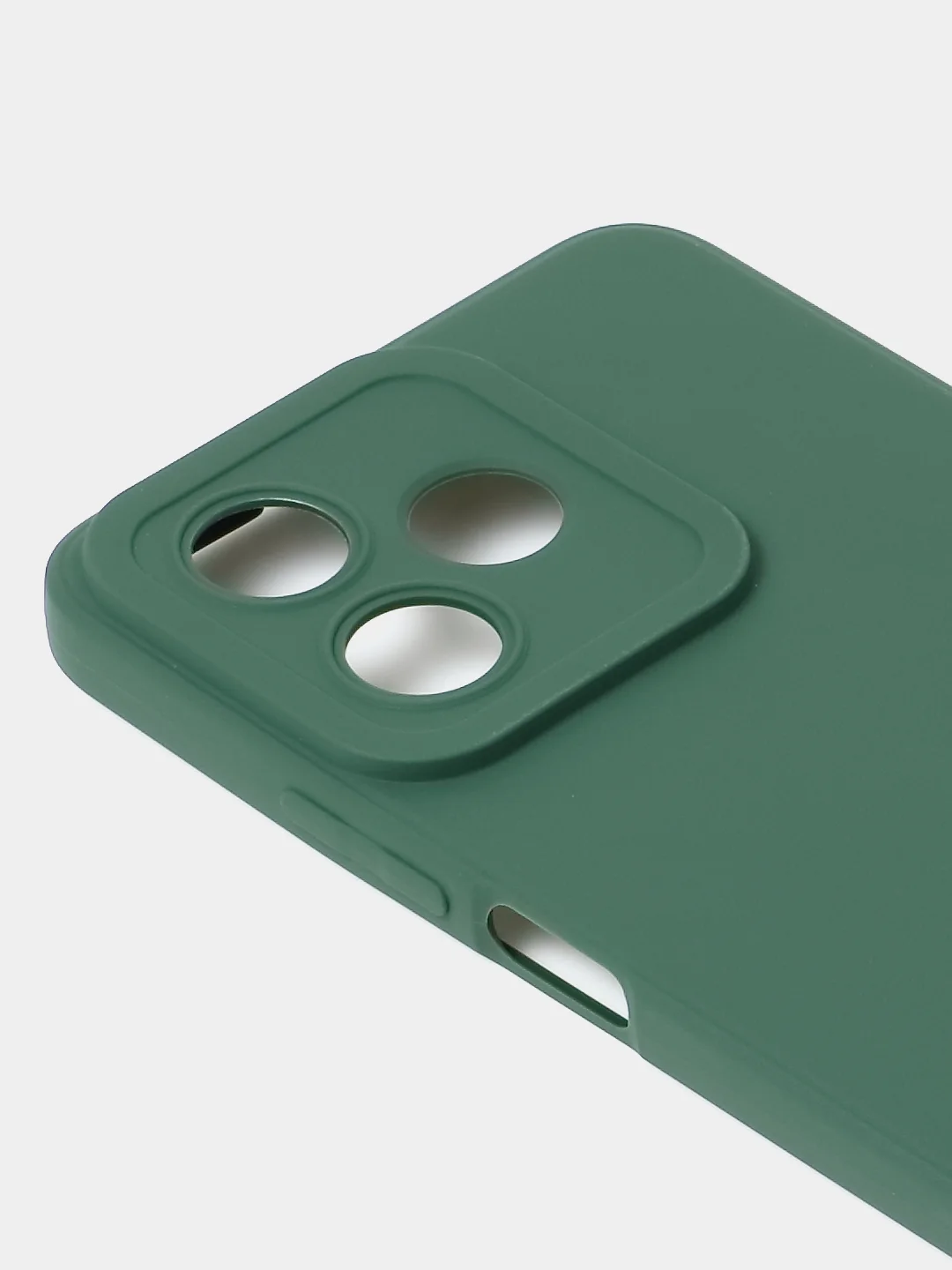 Зеленый чехол для Realme Note 50 / Realme C51 / Realme C53 / Realme Narzo N53 книжка, накладка