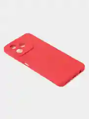 Алый чехол для Realme Note 50 / Realme C51 / Realme C53 / Realme Narzo N53 книжка, накладка