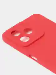 Алый чехол для Realme Note 50 / Realme C51 / Realme C53 / Realme Narzo N53 книжка, накладка