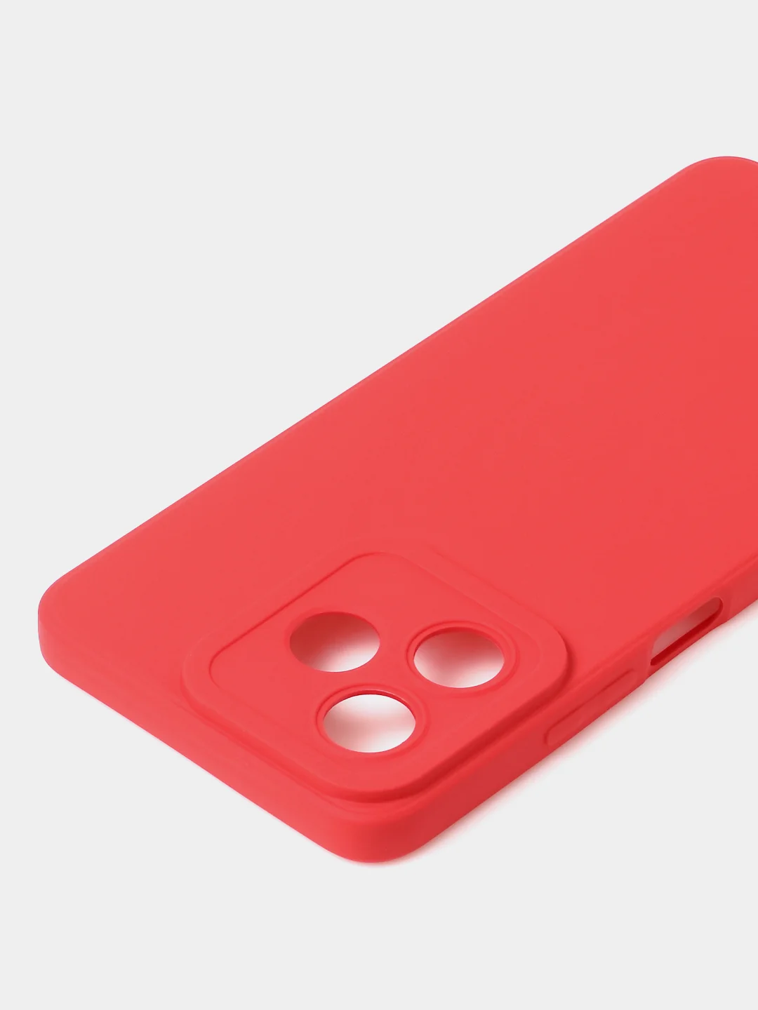 Алый чехол для Realme Note 50 / Realme C51 / Realme C53 / Realme Narzo N53 книжка, накладка