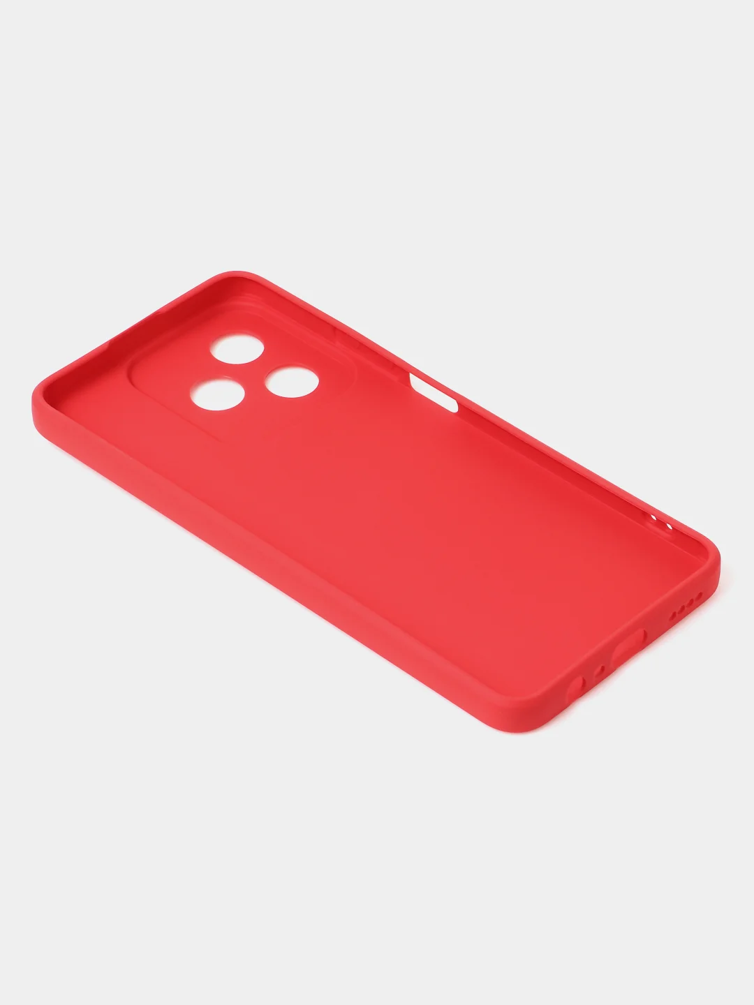 Алый чехол для Realme Note 50 / Realme C51 / Realme C53 / Realme Narzo N53 книжка, накладка