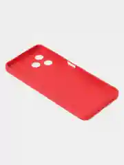 Алый чехол для Realme Note 50 / Realme C51 / Realme C53 / Realme Narzo N53 книжка, накладка