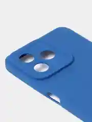 Темно-синий чехол для Realme Note 50 / Realme C51 / Realme C53 / Realme Narzo N53 книжка, накладка