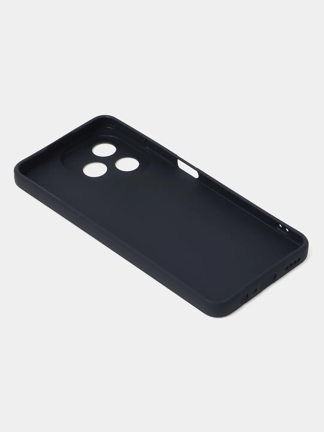Угольный чехол для Realme Note 50 / Realme C51 / Realme C53 / Realme Narzo N53 книжка, накладка