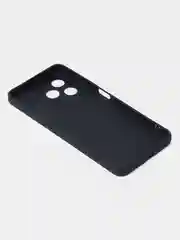 Угольный чехол для Realme Note 50 / Realme C51 / Realme C53 / Realme Narzo N53 книжка, накладка