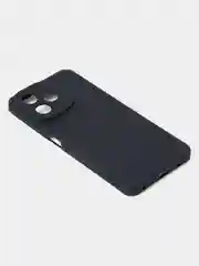 Угольный чехол для Realme Note 50 / Realme C51 / Realme C53 / Realme Narzo N53 книжка, накладка