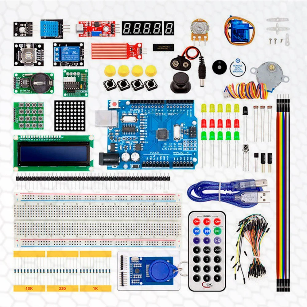 Arduino UNO R3 стартовый набор программирования