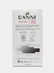 Бежевый колготки женские DANNI Optima 20 den, 5 пар