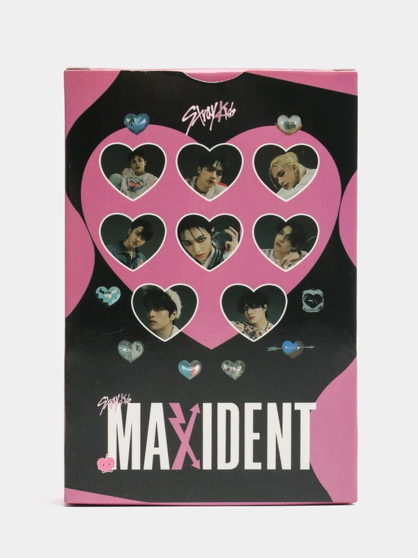 Карточки K-POP Stray Kids Maxident, 55 штук.Стрейкидс.к-поп .кпоп