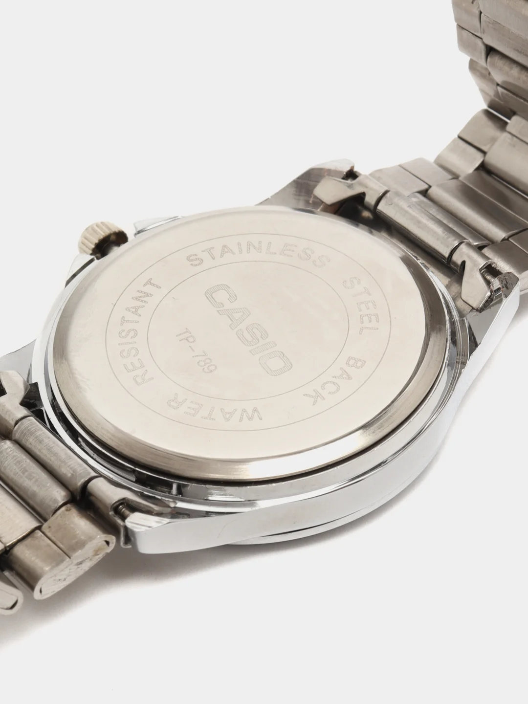 Серебряный часы CASIO мужские на браслете
