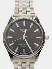 Серебряный часы TISSOT мужские на браслете
