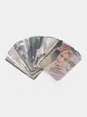 Бежевый карточки K-pop Seventeen, HIPHOP FOTO CARD, карты коллекционные, 55 шт, севентин, к-поп