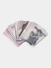 Розовый карточки K-pop Seventeen, HIPHOP FOTO CARD, карты коллекционные, 55 шт, севентин, к-поп