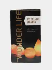 Солевая лампа Wonder Life "Скала" 2-3 кг, с диммером, красная соль