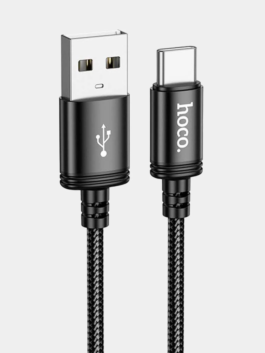 Красный кабель Hoco X89 Type-C USB, 3А, быстрая зарядка и передача данных на Андроид