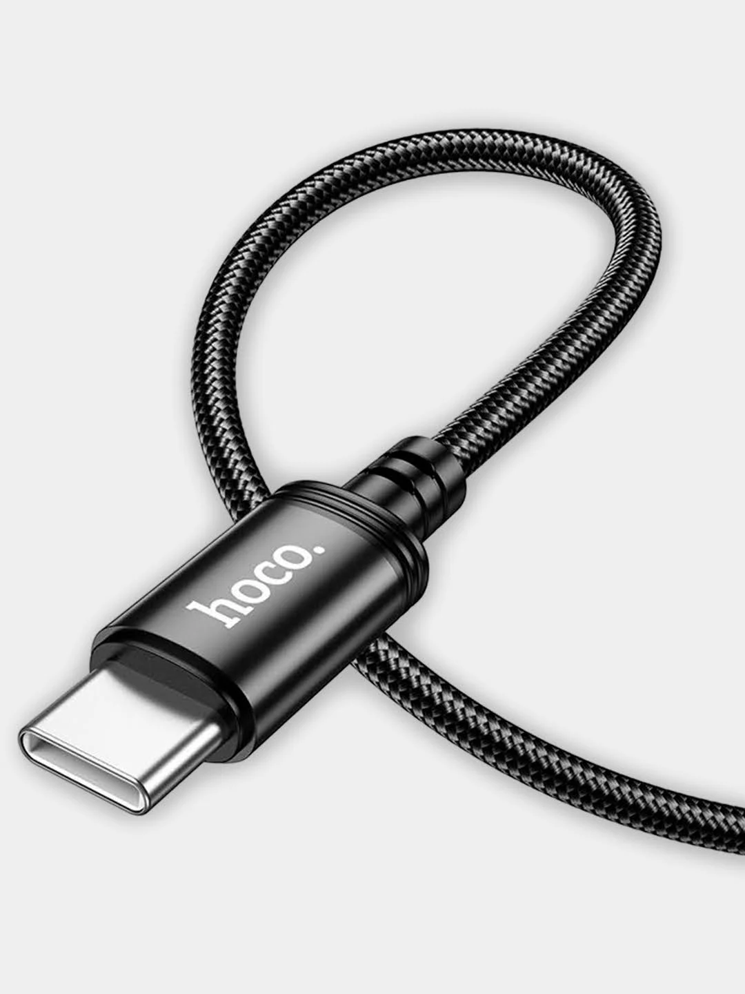 Красный кабель Hoco X89 Type-C USB, 3А, быстрая зарядка и передача данных на Андроид