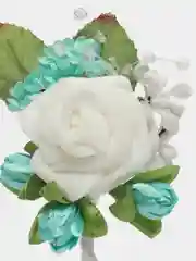 Зеленый бутоньерка для жениха, браслет на руку с цветами на свадьбу
