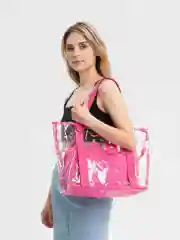 Черный сумка прозрачная пляжная