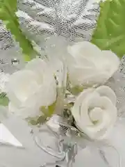 Серебряный бутоньерка