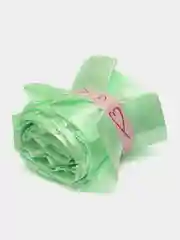 Мятный лента-рюш на капот углом длина 3 м,