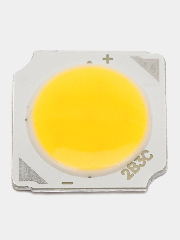 Светодиод мощный COB 3W 9-12V 300mA 3000K 13*13мм