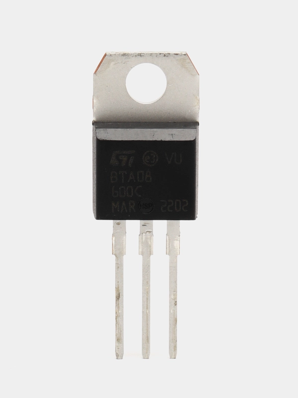 Симистор BTA08-600C 8А 600В TO-220AB