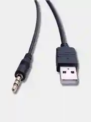 Кабель USB-AUX 3.5 мм jack, 1 метр