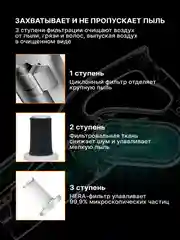 Белый вертикальный, ручной пылесос для дома Xiaomi Deerma DX700, 700S, русская версия