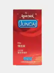 Багровый презервативы Juncal, с интимной смазкой, ультратонкие, 12/10 штук