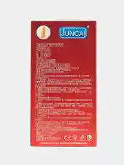 Багровый презервативы Juncal, с интимной смазкой, ультратонкие, 12/10 штук