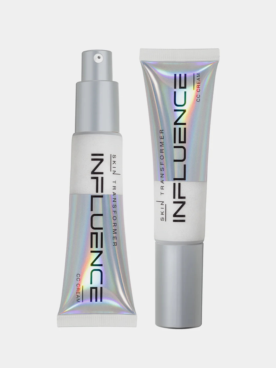 СС крем для лица Influence Beauty SKIN TRANSFORMER, тон 02, темно-бежевый, 25 мл