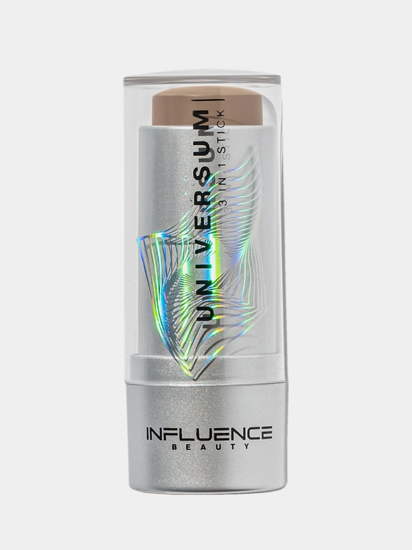Контуринг-стик 3 в 1 Influence Beauty UNIVERSUM, тон 02, нейтральный коричневый, 5,5 г