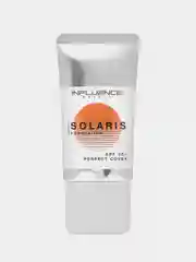 Тональная основа с SPF 25+ Influence Beauty SOLARIS, тон 02, светло-бежевый, 25 мл
