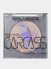 Пудра Influence Beauty SKINVISIBLE CARCASS, матовый финиш, тон 01, бело-бежевый, 4,2 г