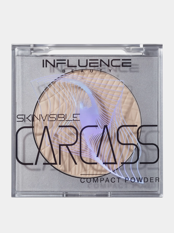 Пудра Influence Beauty SKINVISIBLE CARCASS, матовый финиш, тон 03, бежевый, 4,2 г