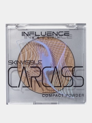 Пудра Influence Beauty SKINVISIBLE CARCASS, матовый финиш, тон 04, темно-бежевый, 4,2 г